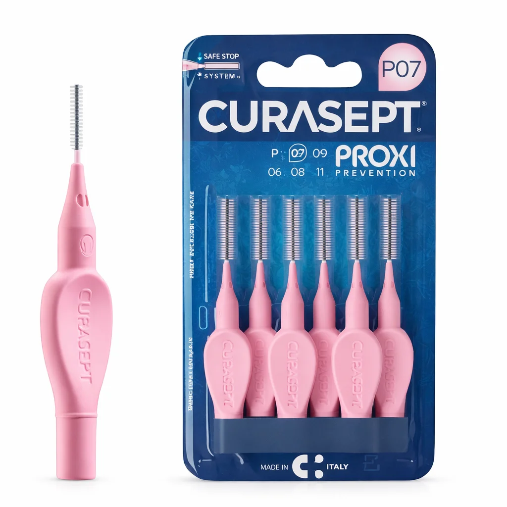 CURASEPT PROXI P07 RÓŻOWE – szczoteczki międzyzębowe 6 szt.