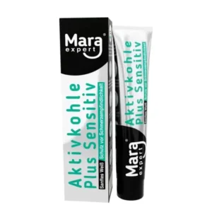 Mara Expert Aktivkohle Plus Sensitive 75ml - pasta z aktywnym węglem do zębów wrażliwych