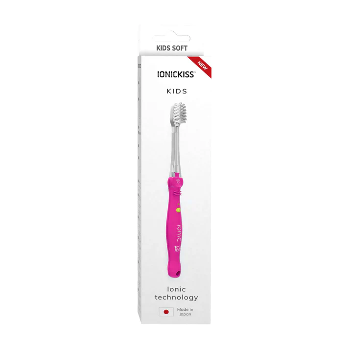 Ionickiss Kids Pink - szczoteczka jonowa manualna dla dzieci, różowa - obrazek 4