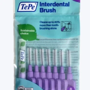 TePe Original Szczoteczki Międzyzębowe z Bioplastiku 1,1 mm Fioletowe – 8 szt.