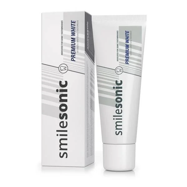 Smilesonic Premium White 75 ml - wybielająca pasta do mycia zębów