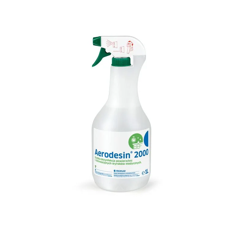 MEDILAB Areodesin 2000 Spray 1 litr - profesjonalny płyn do szybkiej dezynfekcji powierzchni