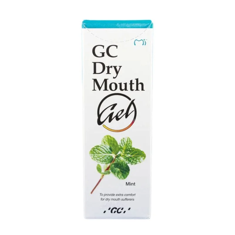 GC Dry Mouth Gel 35 ml - żel nawilżający w suchości jamy ustnej sztuczna ślina, smak mięta