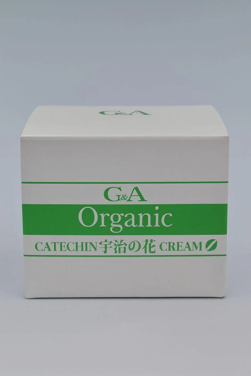 G&A Tea Cosmetics Uji Organic Catechin Cream - organiczny krem na bazie katechiny z zielonej herbaty, słoiczek 180 g - obrazek 3