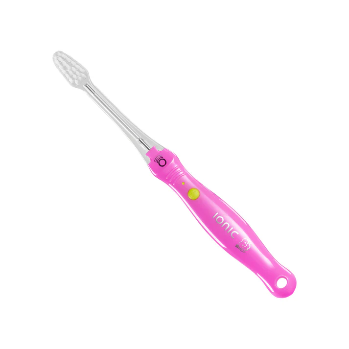 Ionickiss Kids Pink - szczoteczka jonowa manualna dla dzieci, różowa - obrazek 2