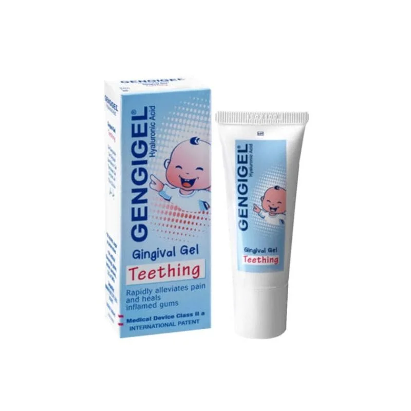GENGIGEL Teething 20 ml - żel na ząbkowanie niemowląt z kwasem hialuronowym
