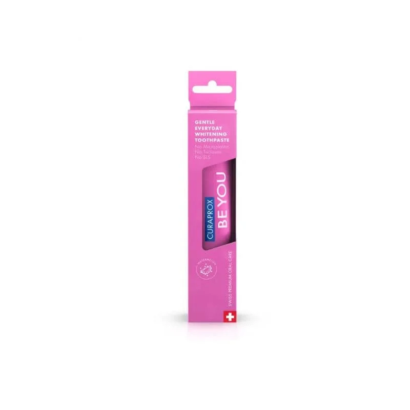 Curaprox BE YOU Candy Lover 60 ml- wybielająca pasta do zębów, arbuz, różowa - obrazek 2