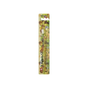 TELLO KIDS 10400 Yellow 1 szt - ultra delikatna szczoteczka do mycia zębów mlecznych do 6 roku życia