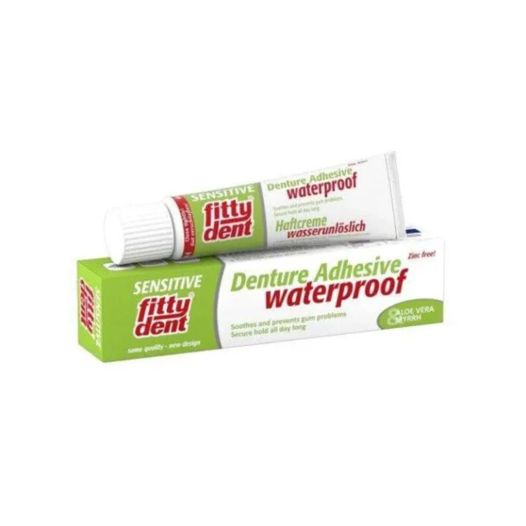 Fittydent Klej do protez Sensitive 40 g- wodoodporny klej do protez