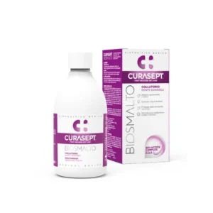 Curasept BIOSMALTO SENSITIVE remineralizujący płyn natychmiastowy efekt do zębów wrażliwych i po zabiegach, 300 ml