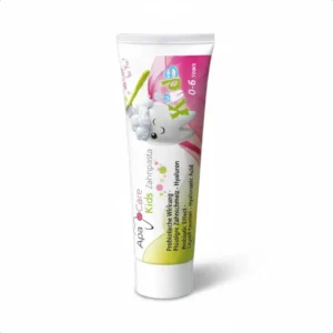 ApaCare KIDS 0–6 lat 50 ml – pasta dla dzieci z hydroksyapatytem, fluorem i kwasem hialuronowym